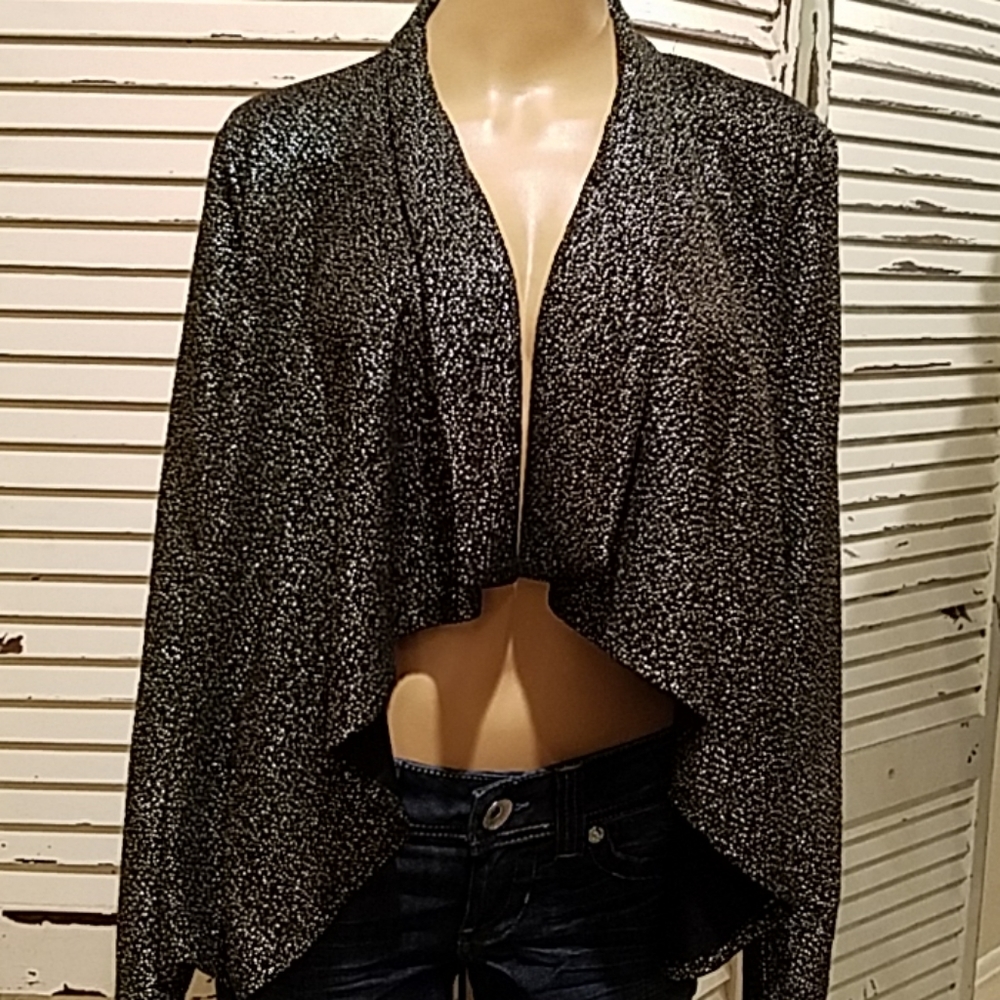NWT The Buckle's Mia Chica Blazer- Black & Gold